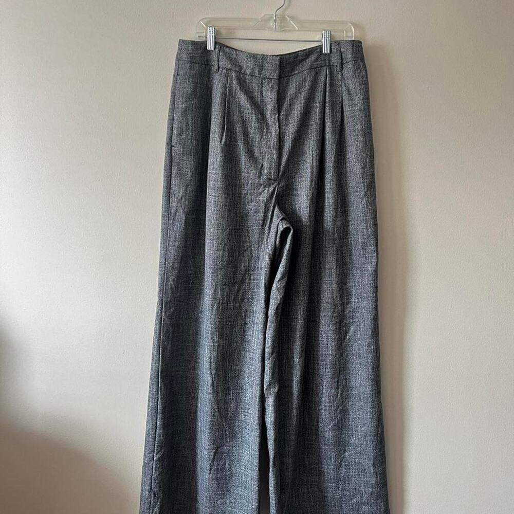 Wide Leg Tweed like Pants